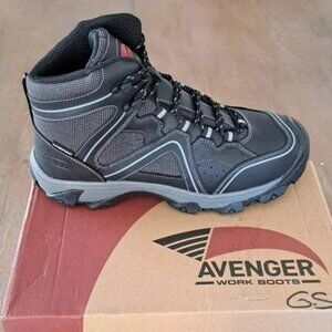 Avenger Boots: Men's 6" Crosscut Steel Toe Waterproof Work Boots - Size: 11.5 EE